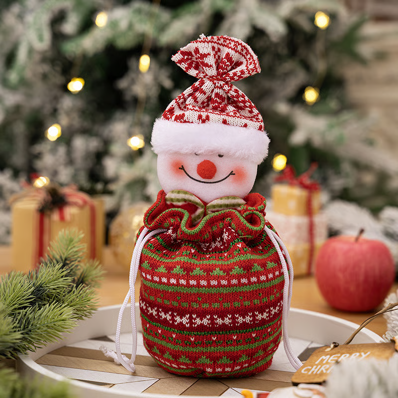 🎁Christmas sale 40% off🎁Christmas Knitted Doll Gift Bags
