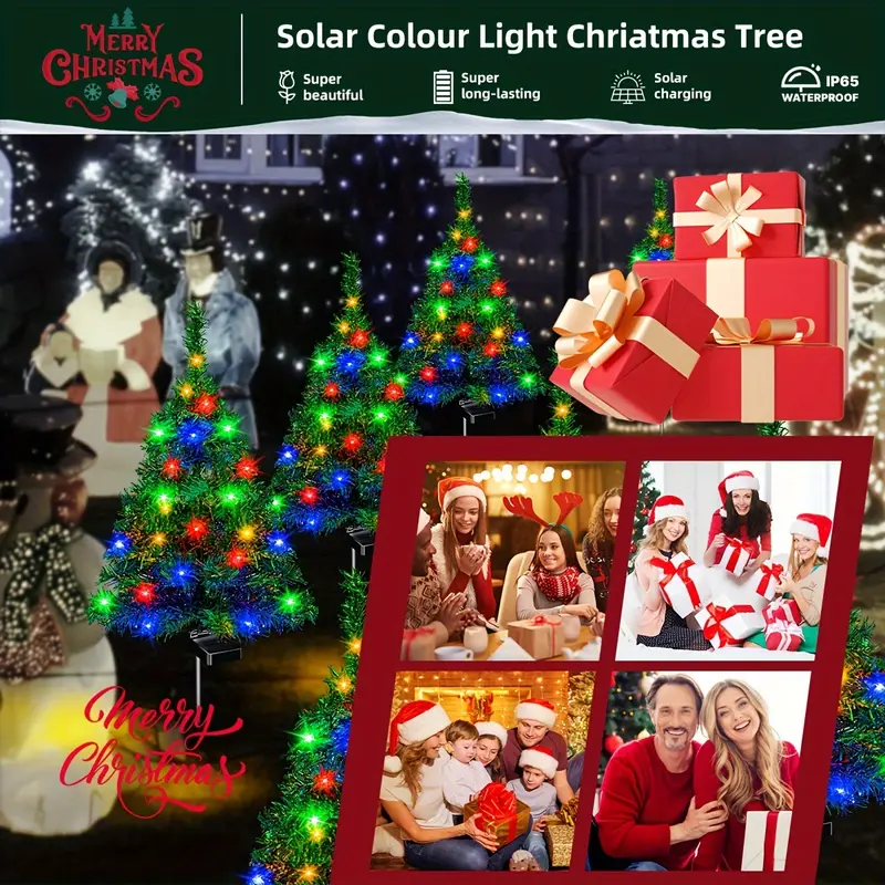 Solar Powered Christmas Decorations! ✨ Light Up Your Holidays for FREE! 🎄 Energy-Saving & Weatherproof. 🎁 Limited Time Offer!
