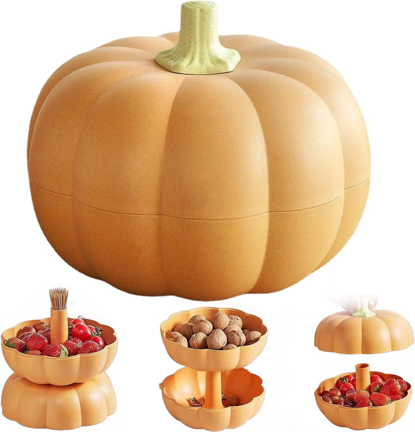 🎃Halloween Sale 40% Off🎃Pumpkin Snack Bowl