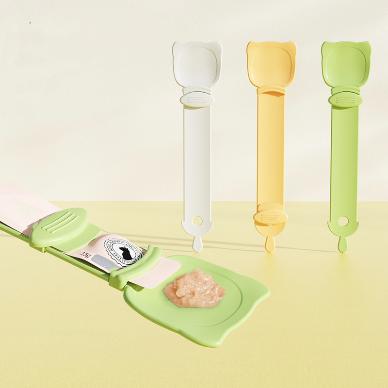 ✨Today's Special 30% Off✨3 Pcs Cat Strip Feeders Spoon