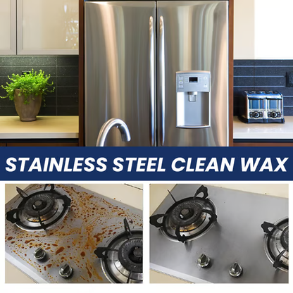 Magical Nano-Technology Stainless Steel Cleaning Paste ⚡️ SURFACE SAFE 🛡️, NO RESIDUE 💥