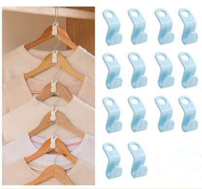 Tired of a Cluttered Closet? 😫 The Ultimate Space-Saving Hanger Connectors! Organize 5x More Clothes. 🛍️ Shop the Deal Now!