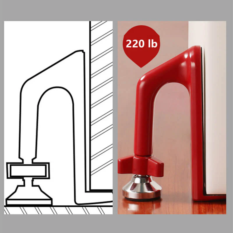 Alarm Door Stopper - Your Ultimate Safety & Security Guard! 🛡️ Sleep Peacefully with Portable Intrusion Protection. 🔥 Limited Time Offer!