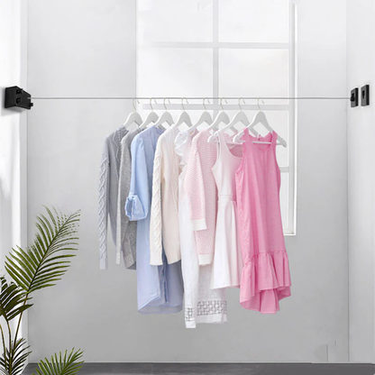 Invisible Retractable Clothesline - The Ultimate Space-Saving Solution! 🏡 Perfect for Balconies & Small Homes. 🌟 Limited Offer!