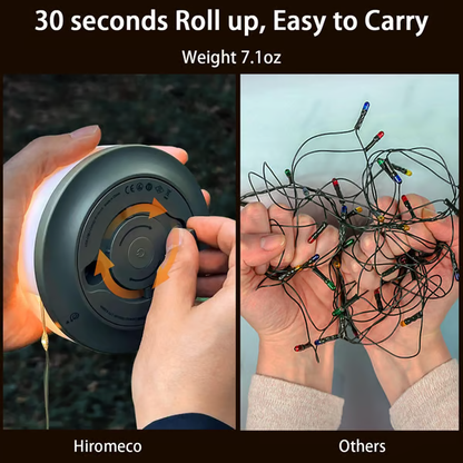 4-in-1 Retractable Camping String Lights 💡 Quick Storage, 8 Modes & Rechargeable! The Ultimate Outdoor Lighting Solution! 🔥 Limited Offer!