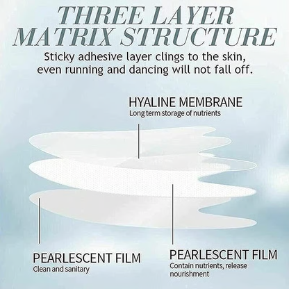 5-Pair Anti-Wrinkle Face Patches ✨ Lift & Firm Treatment