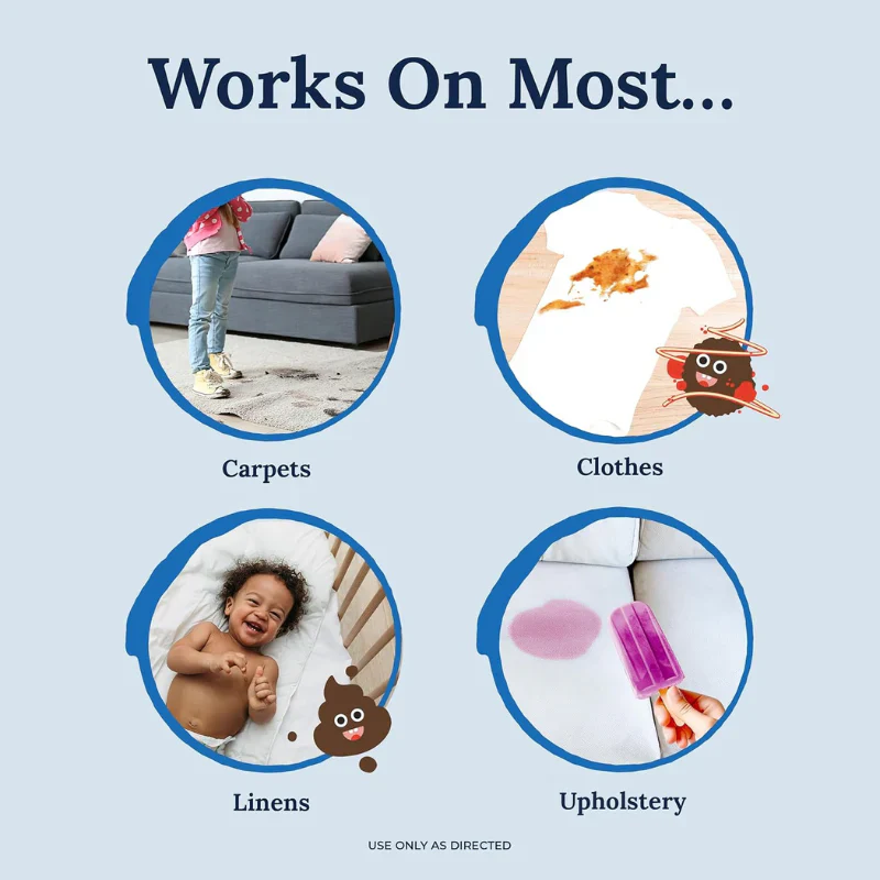 ⚡️ Powerful Magic Stain Remover ⚡️  Bye-Bye Stains! Magic Spray 💥  The Ultimate Magic Stain Eraser! 💣➡️ ✅