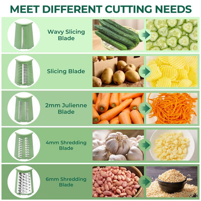 ✨ Your Ultimate Kitchen Ally: The 5-in-1 Food Chopper 🚀 Selling Out Fast!