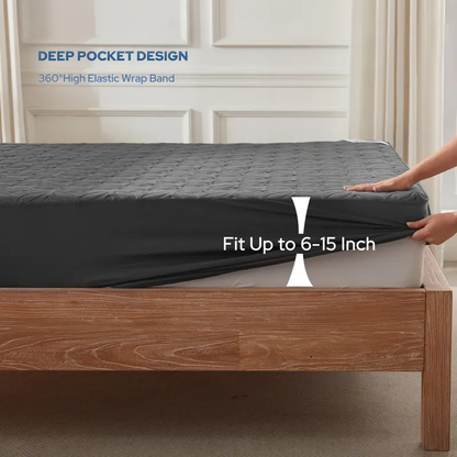 Ultimate Mattress Protector | 100% Waterproof & Dirt-Proof 💧 Enjoy a Fresh Bed & a Fresh Deal! 💰 Limited Offer!