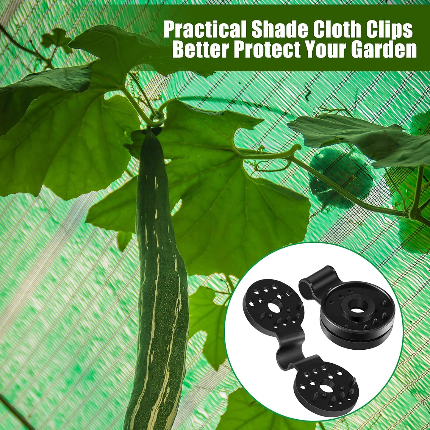 Stop Fighting with Flapping Covers! ✅ Our UV-Resistant Clips Secure Greenhouse Shades & Bird Netting in Seconds. 🛒 Shop the Sale!