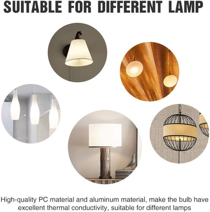 2-in-1 Rechargeable LED Bulb | Normal & Emergency Light for Home & Camping. Be Prepared for Blackouts! 🏠✨ Shop the 4-Pack Value Deal!