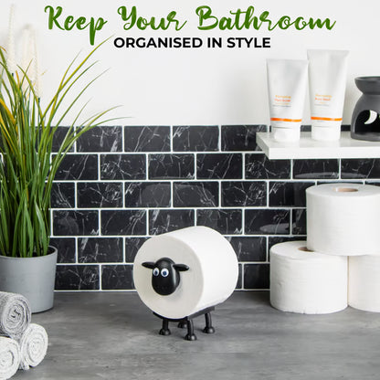 Adorable Sheep Toilet Roll Holder 🐑 | A Fun & Functional Bathroom Upgrade! ✨ Add a Touch of Charm to Your Home. 🎁 Limited Time Offer!