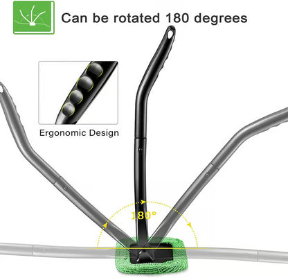 🔥 Microfiber Windshield Cleaner | Streak-Free, Waterless Cleaning in Seconds! Effortless & Effective. 🌟 Limited Time Deal!