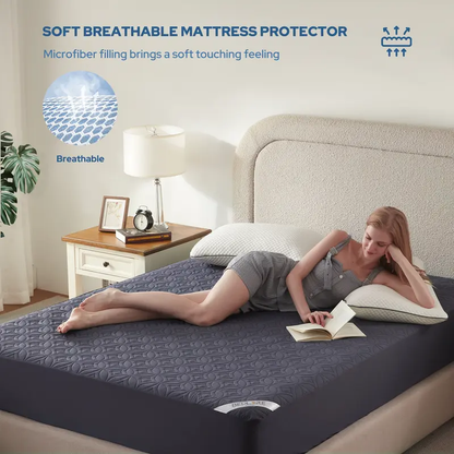 Ultimate Mattress Protector | 100% Waterproof & Dirt-Proof 💧 Enjoy a Fresh Bed & a Fresh Deal! 💰 Limited Offer!
