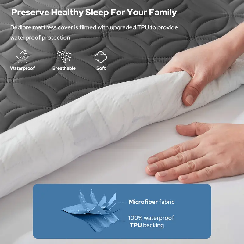 Ultimate Mattress Protector | 100% Waterproof & Dirt-Proof 💧 Enjoy a Fresh Bed & a Fresh Deal! 💰 Limited Offer!