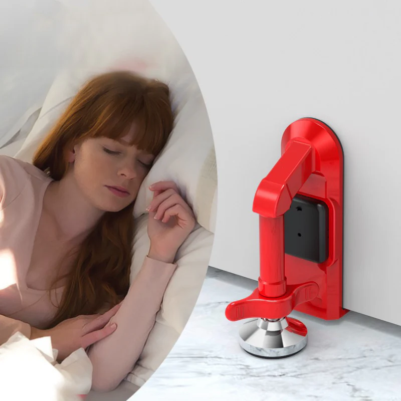 Alarm Door Stopper - Your Ultimate Safety & Security Guard! 🛡️ Sleep Peacefully with Portable Intrusion Protection. 🔥 Limited Time Offer!