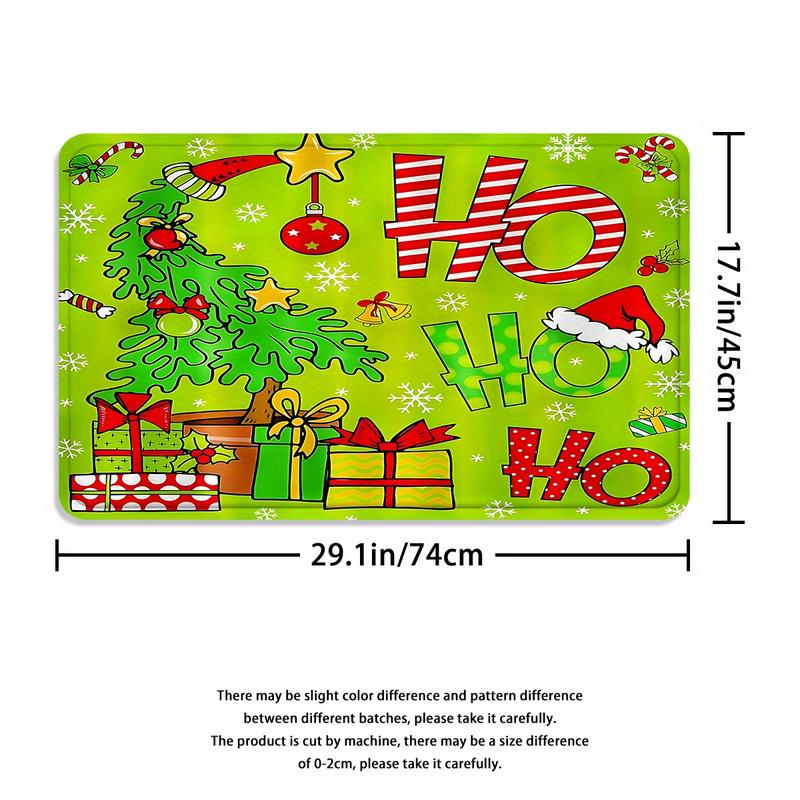 4-Piece Christmas Tree Shower Curtain Set 🎄 Complete with Hooks & Mat! Transform Your Bathroom Instantly. 🎁 Limited Time Offer!