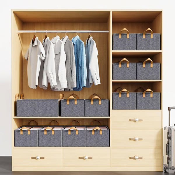 Multi-Functional Folding Wardrobe | Your Space-Saving Storage Solution! 🏡 Organize Instantly. 🎁 Limited Offer!