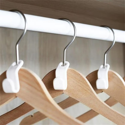 Tired of a Cluttered Closet? 😫 The Ultimate Space-Saving Hanger Connectors! Organize 5x More Clothes. 🛍️ Shop the Deal Now!