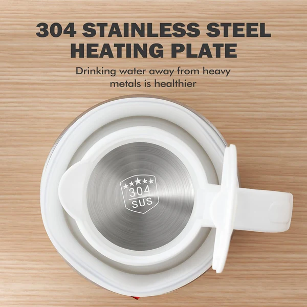 🎁Portable Foldable Electric Kettle, Collapsible, Stainless Steel