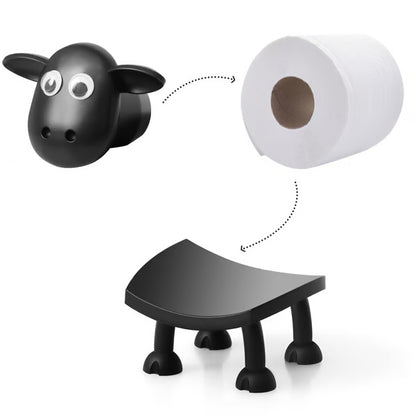 Adorable Sheep Toilet Roll Holder 🐑 | A Fun & Functional Bathroom Upgrade! ✨ Add a Touch of Charm to Your Home. 🎁 Limited Time Offer!