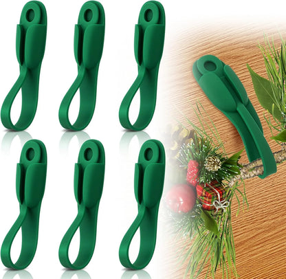 🎄Last Day 49% OFF✨6 PCS Christmas Silicone Garland Hangers