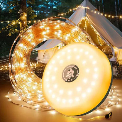 4-in-1 Retractable Camping String Lights 💡 Quick Storage, 8 Modes & Rechargeable! The Ultimate Outdoor Lighting Solution! 🔥 Limited Offer!