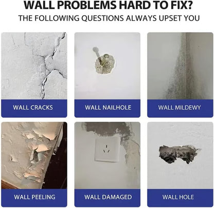Drywall Repair Kit - ✨ Say Goodbye to Holes & Cracks! Effortlessly Fix Your Walls in Minutes. 🛠️ Limited Time Offer!