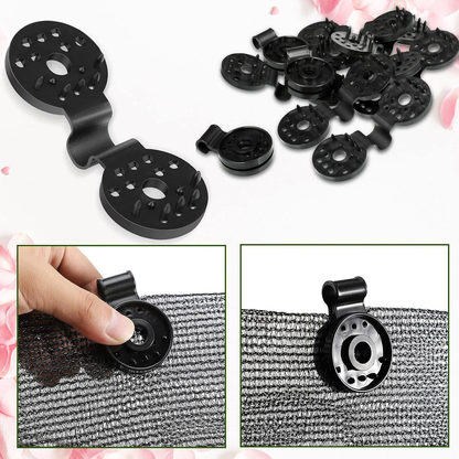 Stop Fighting with Flapping Covers! ✅ Our UV-Resistant Clips Secure Greenhouse Shades & Bird Netting in Seconds. 🛒 Shop the Sale!