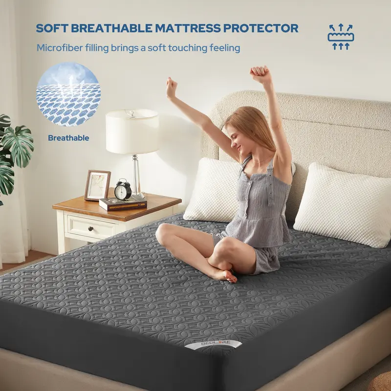 Ultimate Mattress Protector | 100% Waterproof & Dirt-Proof 💧 Enjoy a Fresh Bed & a Fresh Deal! 💰 Limited Offer!
