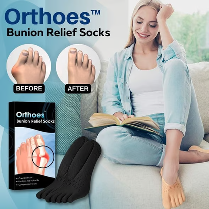 ✨ Say Goodbye to Bunion Pain! ✨ Orthoes™ Socks Correct Toes & Relieve Discomfort—Limited Time Offer!