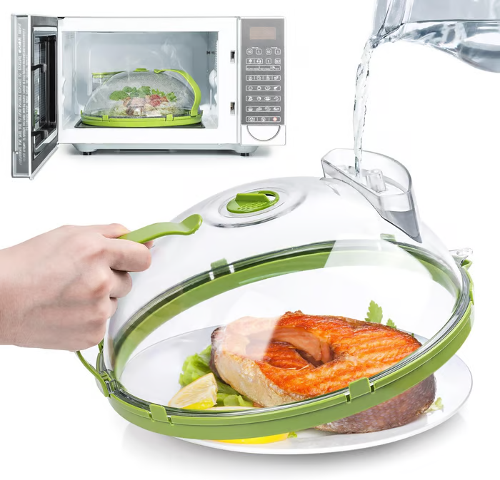 💥 STOP the Splatter! 💥 All-in-One Microwave Cover 🍽️ 🔥 LAST CHANCE - SELLING FAST! 🔥