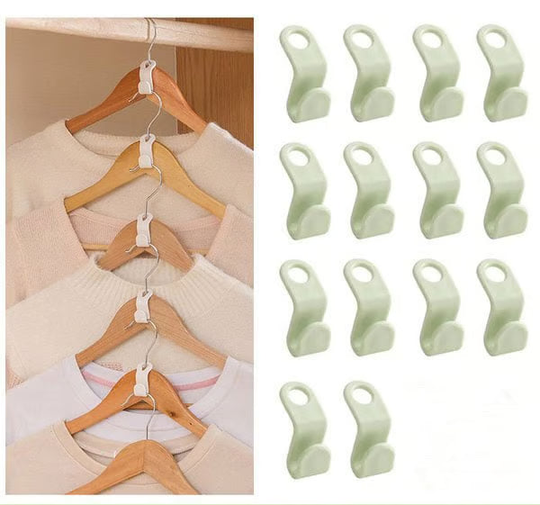 Tired of a Cluttered Closet? 😫 The Ultimate Space-Saving Hanger Connectors! Organize 5x More Clothes. 🛍️ Shop the Deal Now!
