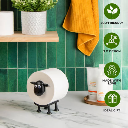 Adorable Sheep Toilet Roll Holder 🐑 | A Fun & Functional Bathroom Upgrade! ✨ Add a Touch of Charm to Your Home. 🎁 Limited Time Offer!